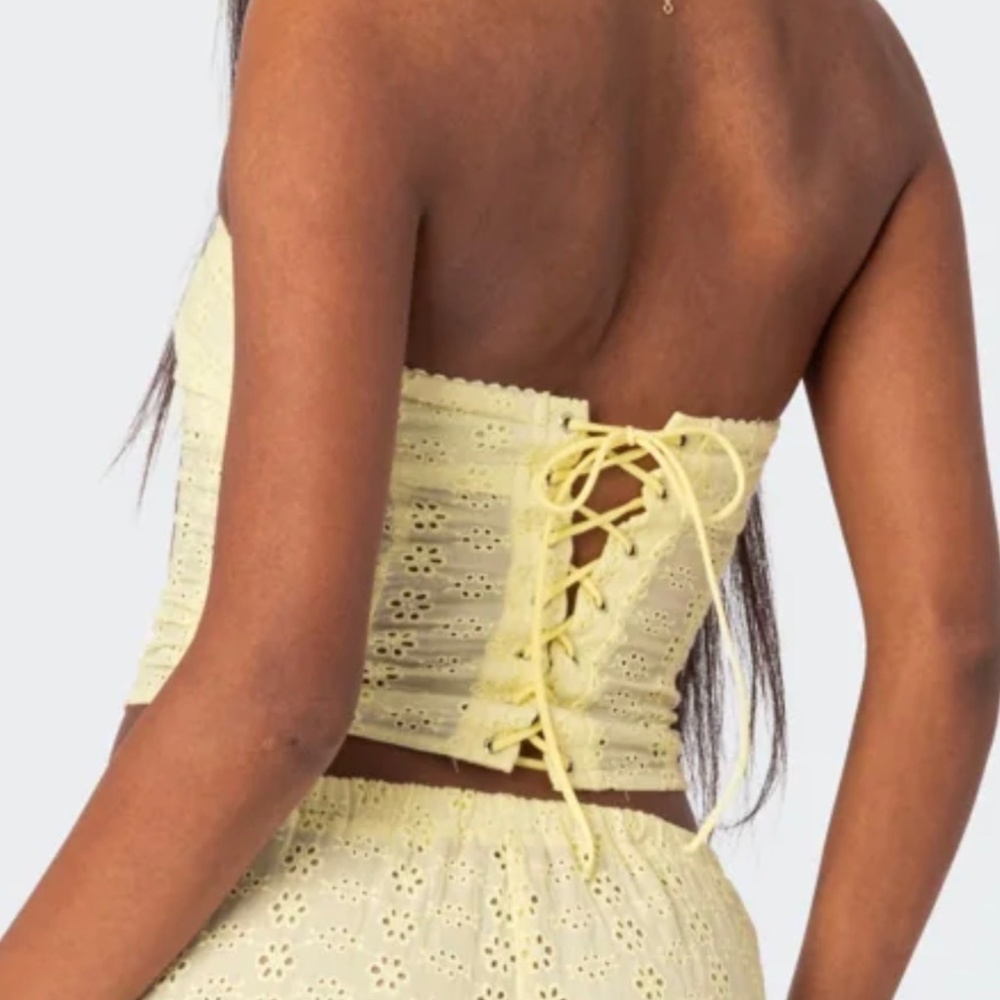 Edikted Lemon Lacey Cotton